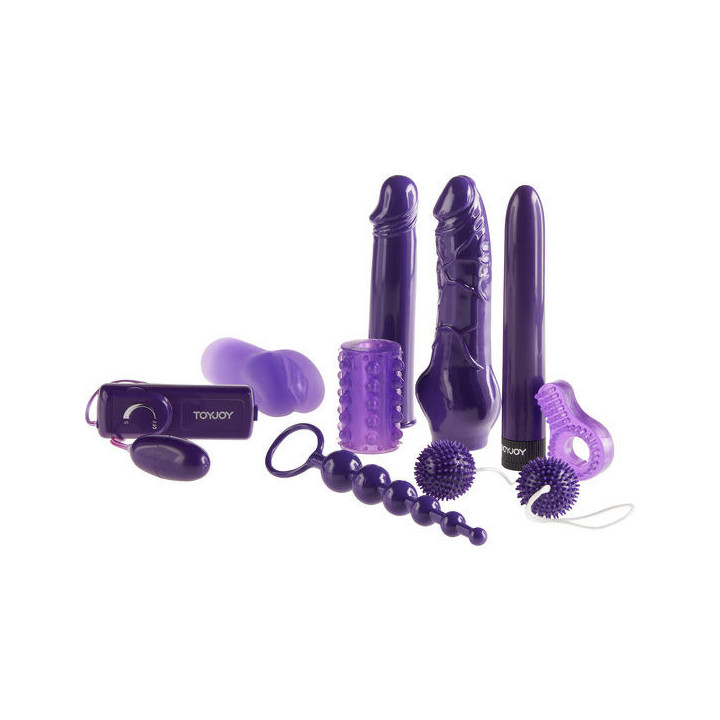 TOYJOY - SÓ PARA VOCÊ KIT DE BRINQUEDOS SEXUAIS MEGA ROXO