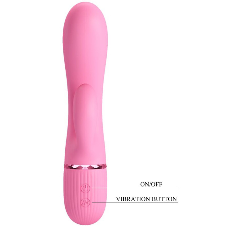 PRETTY LOVE - MARSKI RABBIT VIBRADOR E PONTO G ROSA