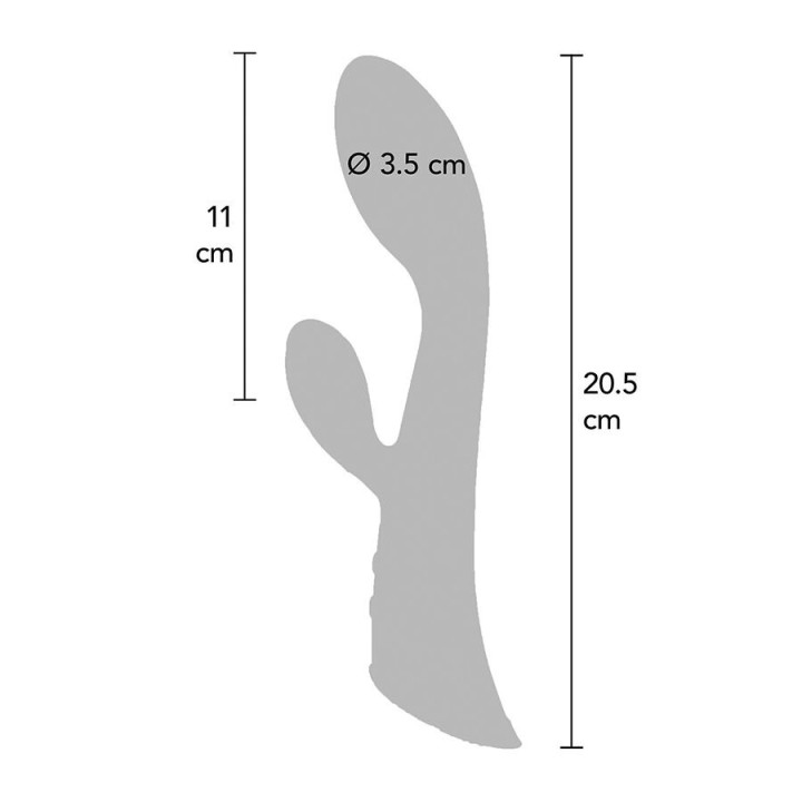 TOYJOY - VIBRADOR ESTIMULADOR DE CLITÓRIS EXTRA INTENSO IVY CASSIA PRETO