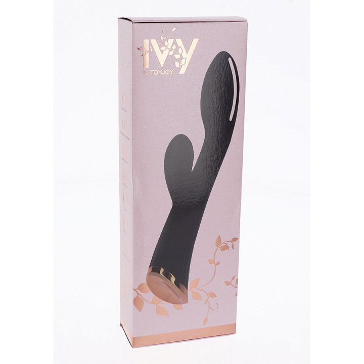 TOYJOY - VIBRADOR ESTIMULADOR DE CLITÓRIS EXTRA INTENSO IVY CASSIA PRETO