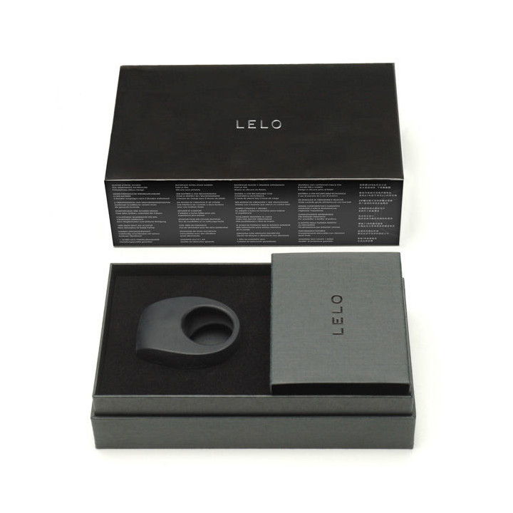 LELO - ANEL VIBRADOR PRETO TOR II
