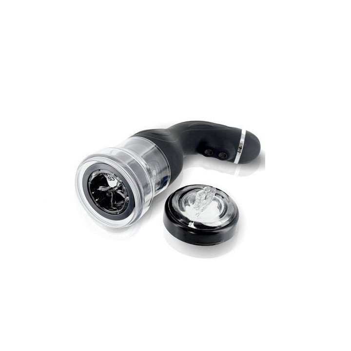 BAILE - MASTURBADOR AUTOMTICO ROTATION LOVER COM SUPORTE