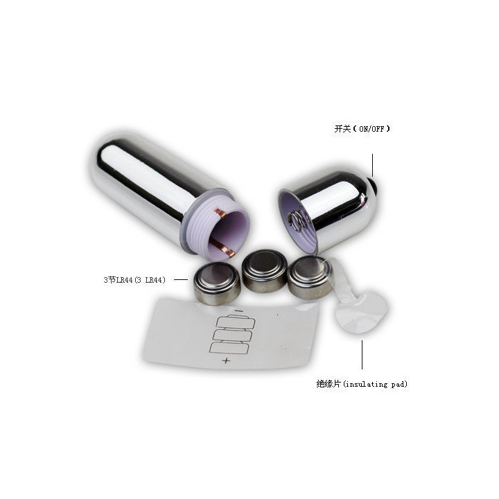 BAILE - BRAVE MAN COELHO VIBRADOR EXTENSO DE PÉNIS