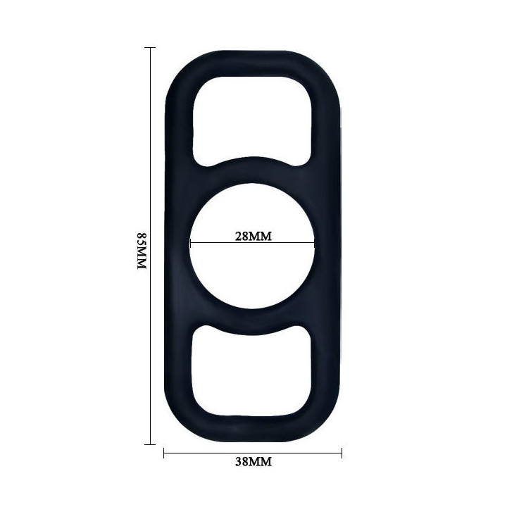 BAILE - ANÉIS DE TREINAMENTO DE SILICONE PARA TREINAMENTO