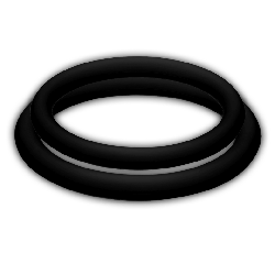 JOYDIVISION POTENZDUO - ANÉIS PRETO - M