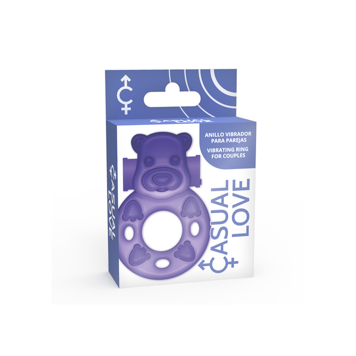 CASUAL LOVE - 26 LILAC BUNNY VIBRATOR ANEL