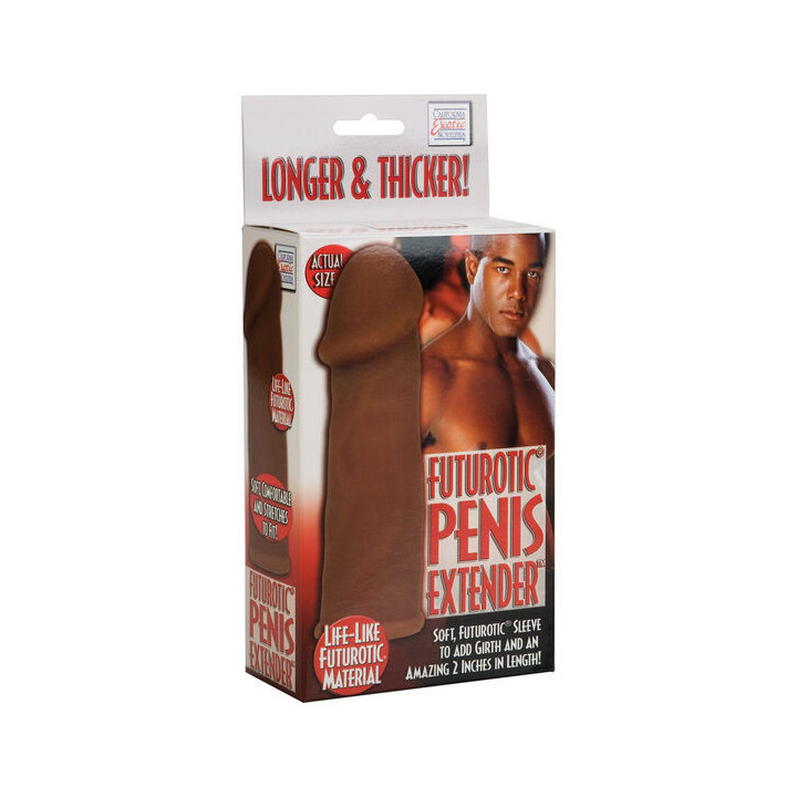 CALEXOTICS - EXTENSOR DE PÊNIS FUTUROTIC MARROM