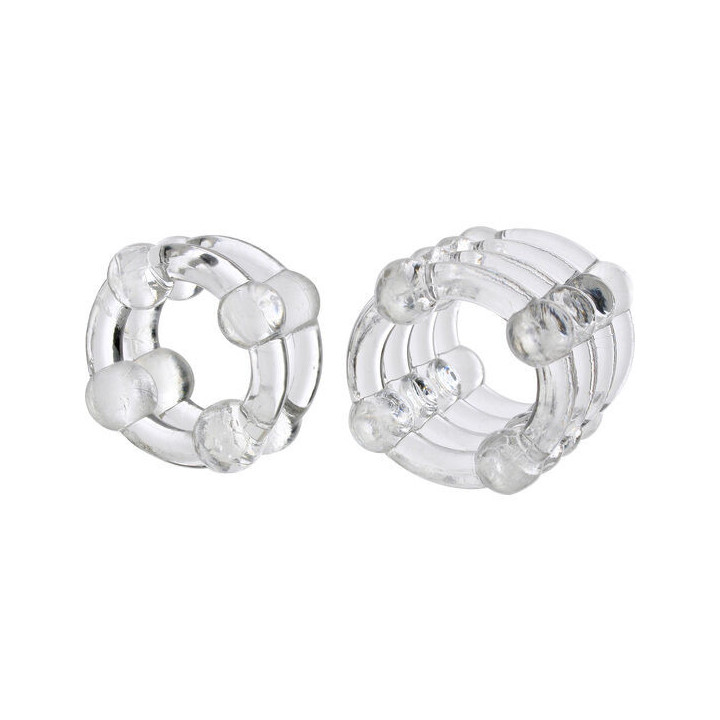 CALEXOTICS - ANÉIS COLT ENHANCER TRANSPARENTES