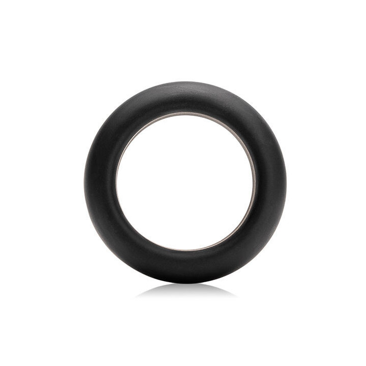 JE JOUE - ANEL DE GALO DE SILICONE DE ESTICAO MXIMA - PRETO