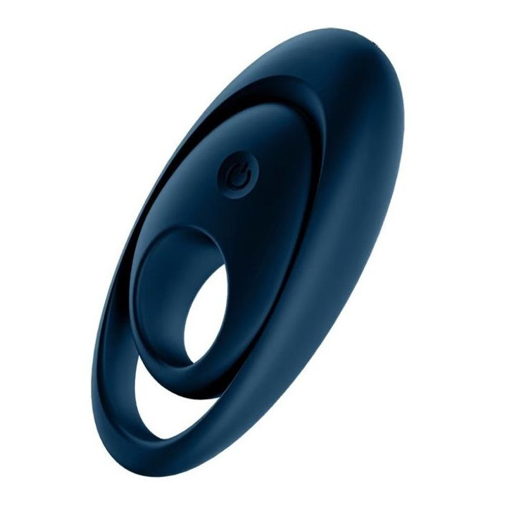 SATISFYER - GLORIOUS DUO ANEL VIBRADOR AZUL