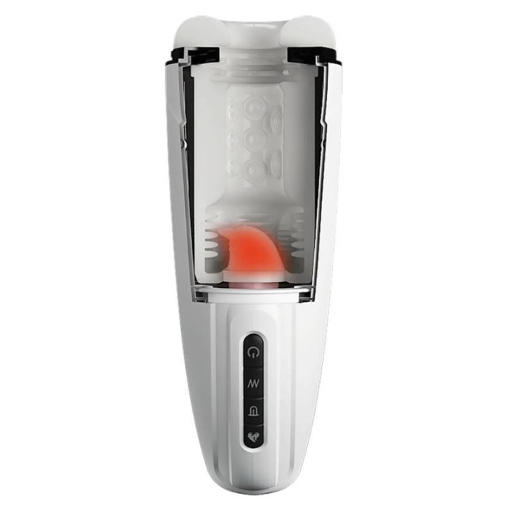 PRETTY LOVE - MASTURBADOR MASCULINO MARISSA VIBRAÇÃO. CALOR. VOZ E SUCÇÃO