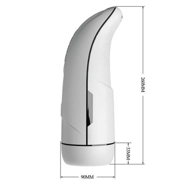 PRETTY LOVE - MASTURBADOR MASCULINO MARISSA VIBRAÇÃO. CALOR. VOZ E SUCÇÃO