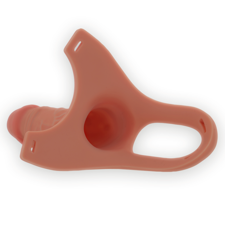 INTENSE - ARNÊS OCO COM DILDO DE SILICONE 16 X 3.5 CM