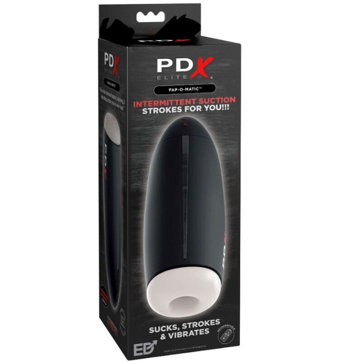 PDX ELITE - STROKER FAP-O-MATIC SUCKER E VIBRADOR MASTURBADOR