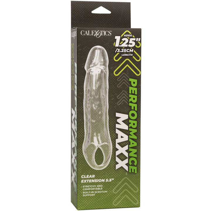 CALEXOTICS - PERFORMANCE MAXX CLEAR EXTENSION 5.5 TRANSPARENTE