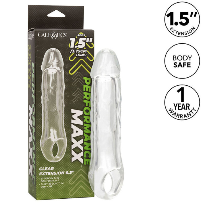 CALEXOTICS - PERFORMANCE MAXX CLEAR EXTENSION 6.5 TRANSPARENTE