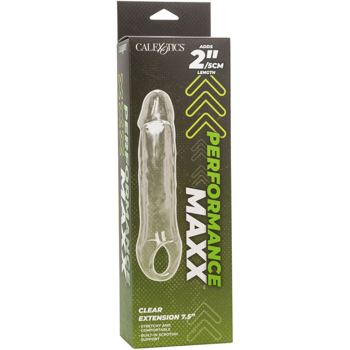CALEXOTICS - PERFORMANCE MAXX CLEAR EXTENSION 7.5 TRANSPARENTE
