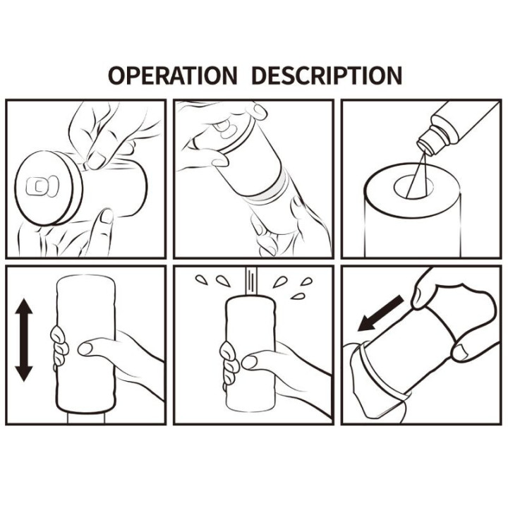 PRETTY LOVE - MASTURBADOR MASCULINO PODE MODELO 1