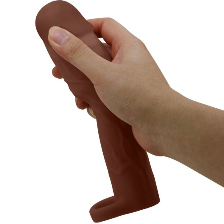 PRETTY LOVE - MANGA PENIS GERD COM EXTENSÃO DE 7.6 CM MULATO