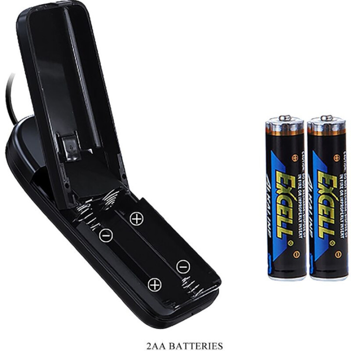 CRAZY BULL - VIBRADOR ASS EMILIA COM CONTROLE REMOTO REALISTA DE VAGINA E ÂNUS