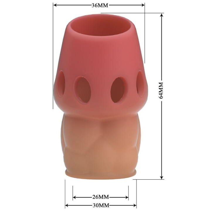 PRETTY LOVE - OSCAR PÊNIS ROSA MAIS GROSSO