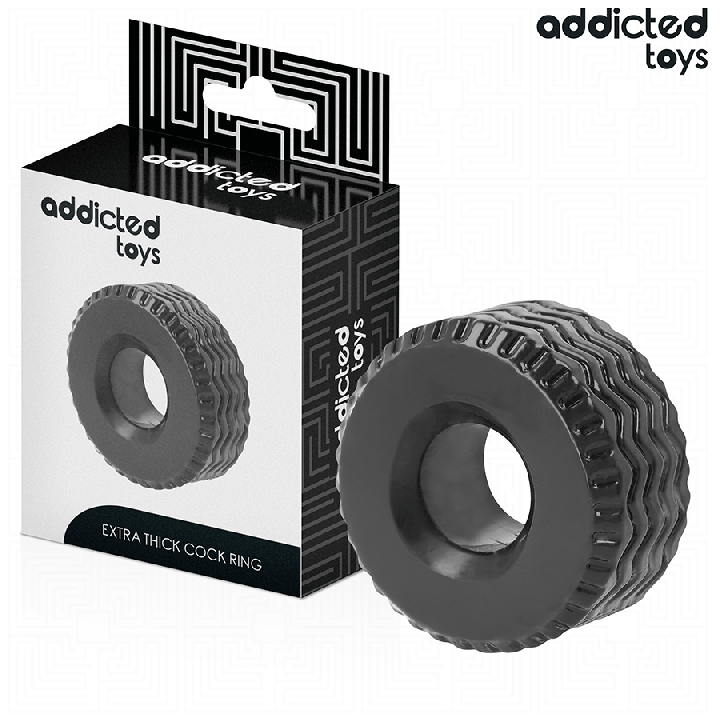 ADDICTED TOYS - ANEL DE PÉ EXTRA GROSSO