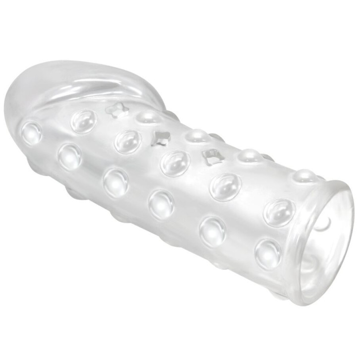 PRETTY LOVE - MANGA PARA PÊNIS APERTADA E VOLUMOSA TRANSPARENTE