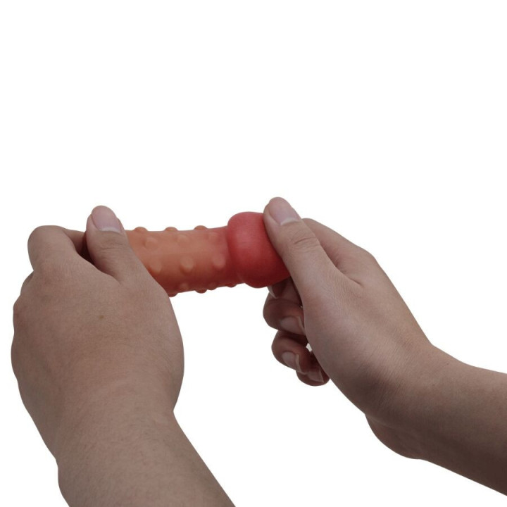 PRETTY LOVE - MANGA PARA PÊNIS APERTADA E VOLUMOSA NATURAL