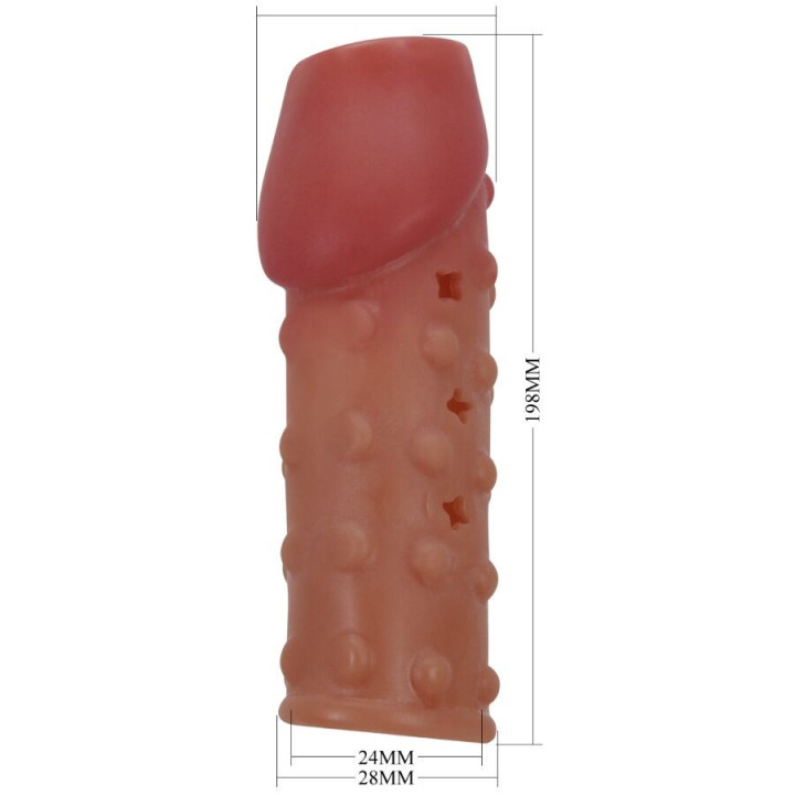 PRETTY LOVE - MANGA PARA PÊNIS APERTADA E VOLUMOSA NATURAL