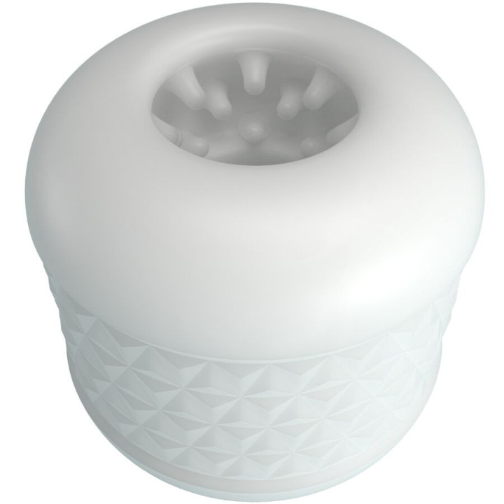 PRETTY LOVE - MASTURBADOR MASCULINO CRYSTLE BRANCO