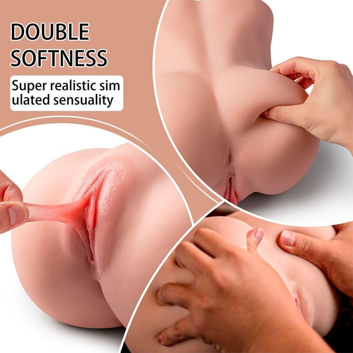 XISE - LYDIA VAGINA FEMININA MASTURBADOR COM IMPULSO 25 CM