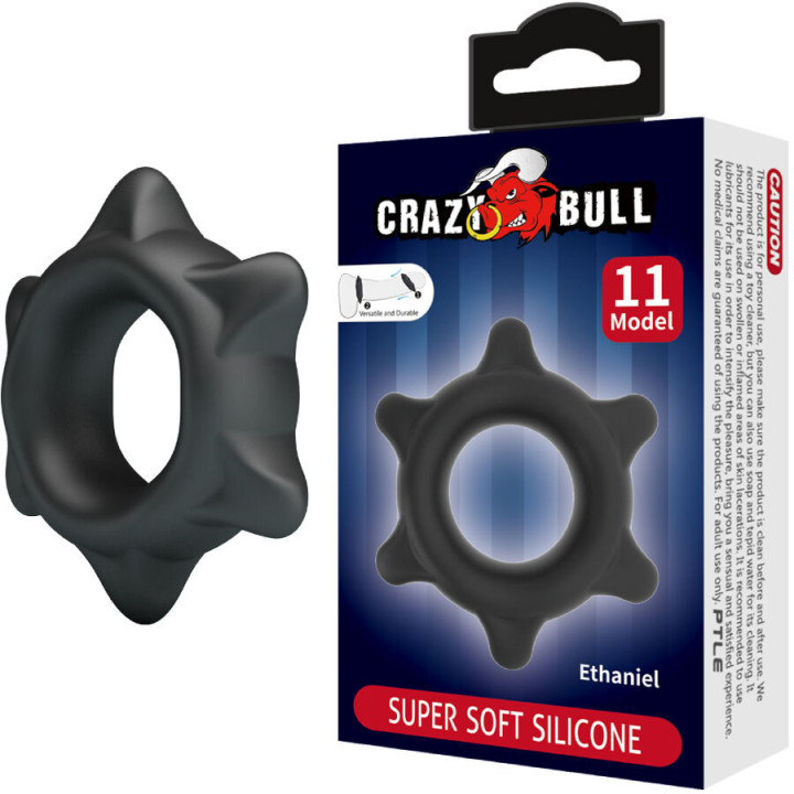 CRAZY BULL - ANEL DE SILICONE ETHANIEL MODELO 11