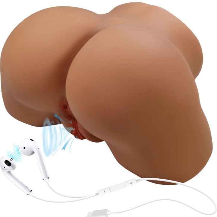 CRAZY BULL - GERIANN VIBRADOR DE BULL FEMININO REALISTA E SUCÇÃO COM SOM 5.5 KG