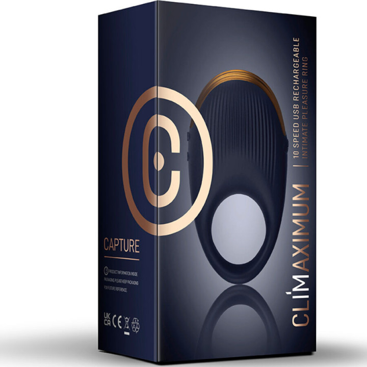CLIMAXIMUM - VIBRADOR DE ANEL PENIANO SENSORIAL CAPTURE