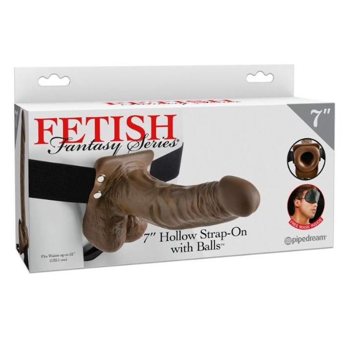 FETISH FANTASY SERIES - 7 STRAP-ON OCO COM BOLAS