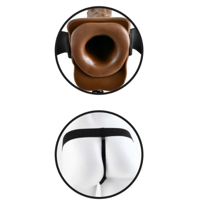 FETISH FANTASY SERIES - 7 STRAP-ON OCO COM BOLAS