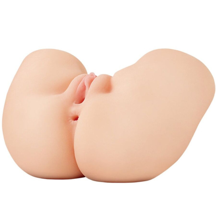 PDX ELITE - SHAKETHAT ASS MASTURBADOR REALISTA DE VAGINA E ÂNUS COM VIBRAÇÃO