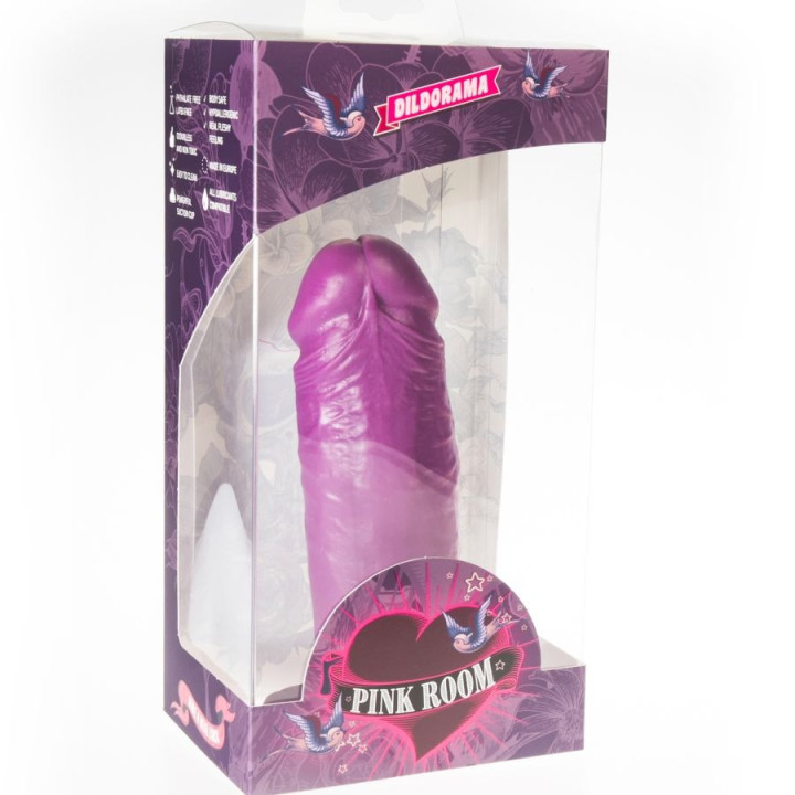 PINK ROOM - DAEL DILDO REALISTA ROXO 18.5 CM