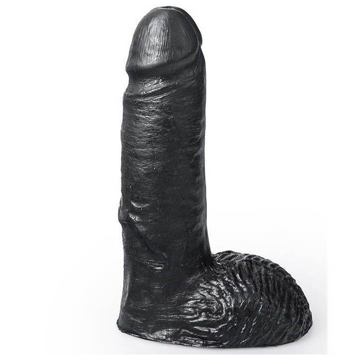 HUNG SYSTEM - DILDO PRETO COR MARCEL 17 CM