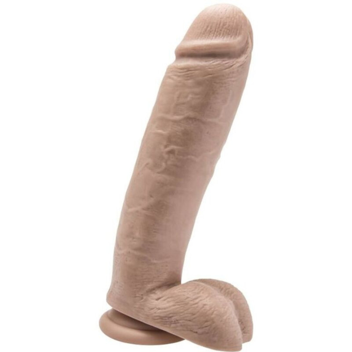 GET REAL - DILDO 25.5 CM COM BOLAS PELE