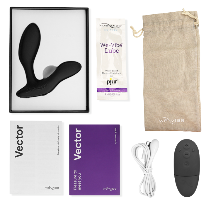 WE-VIBE - DITTO+ VIBRADOR ANAL PLUG PRETO