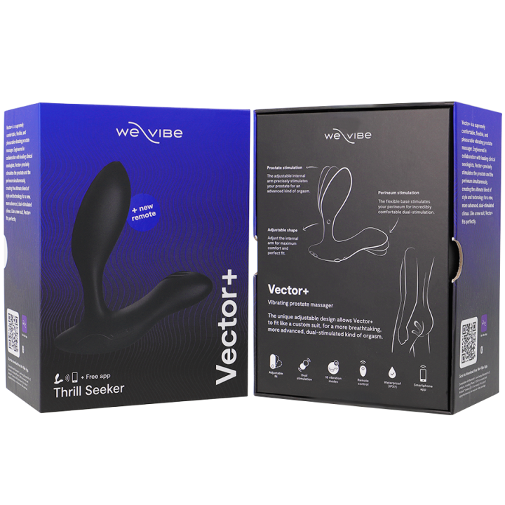 WE-VIBE - DITTO+ VIBRADOR ANAL PLUG PRETO