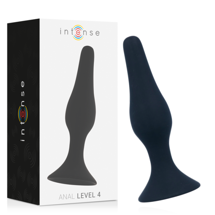 INTENSE - ANAL NÍVEL 4 15.5CM PRETO