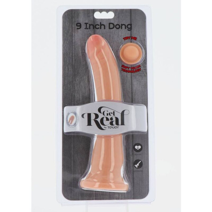 GET REAL - DONG DUAL DENSIDADE PELE 20.5 CM