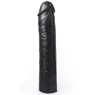 SISTEMA PENDURADO - DILDO REALISTA COR PRETA BENNY 25.5 CM