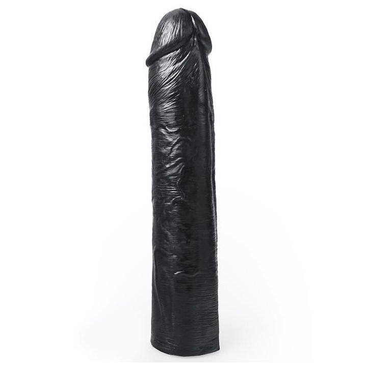 SISTEMA PENDURADO - DILDO REALISTA COR PRETA BENNY 25.5 CM
