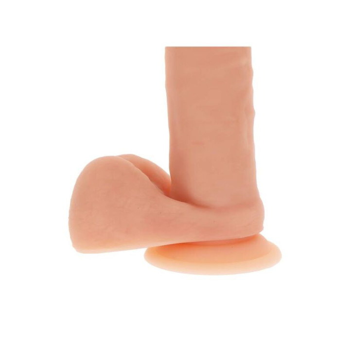 GET REAL - DILDO DE SILICONE 20.5 CM W BOLAS PELE