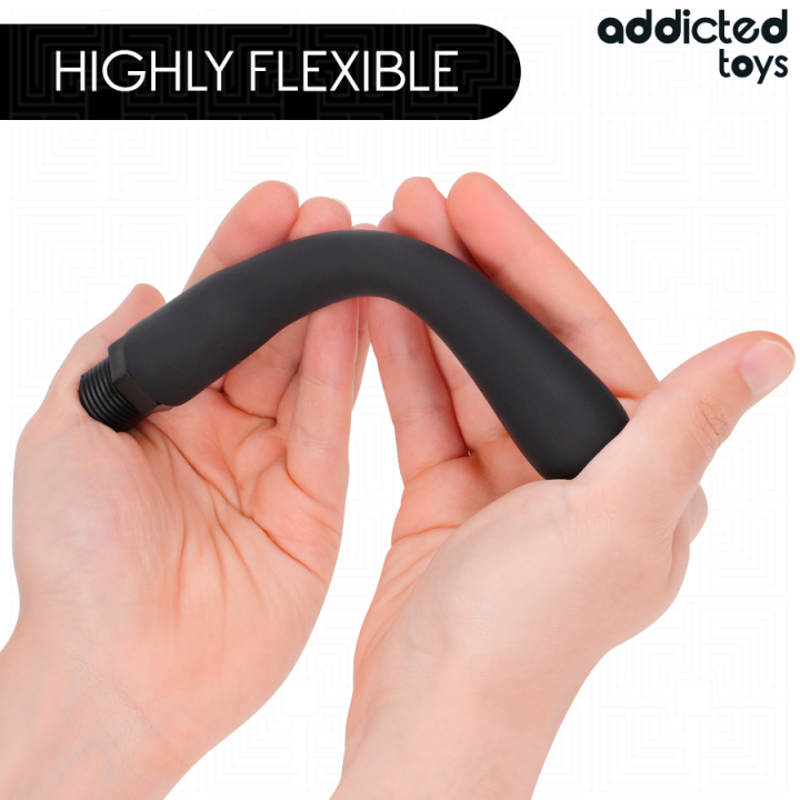 ADDICTED TOYS - LIMPADOR ANAL COM ADAPTADOR UNIVERSAL MODELO 4