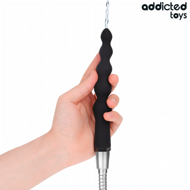 ADDICTED TOYS - LIMPADOR ANAL COM ADAPTADOR UNIVERSAL MODELO 5