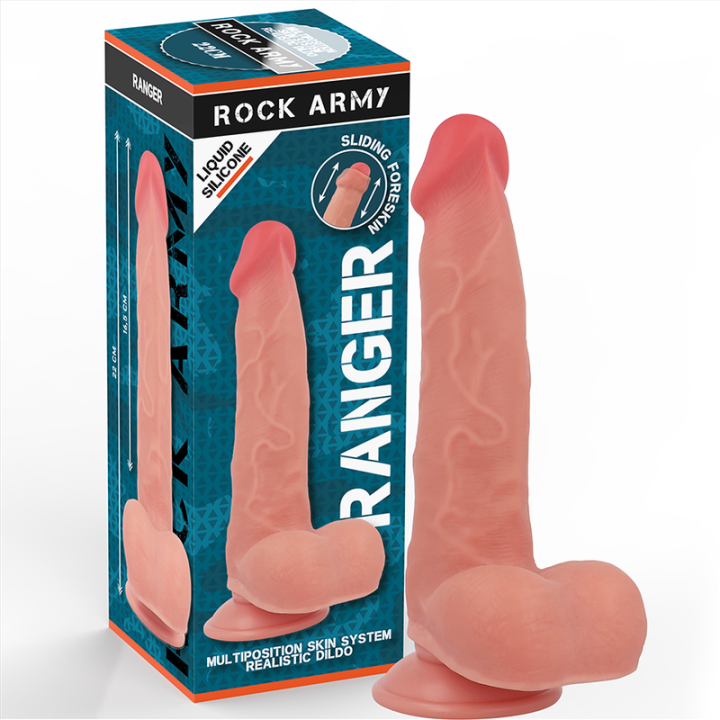 ROCKARMY - SILICONE LÍQUIDO RANGER 22 CM -O- 3.6 CM